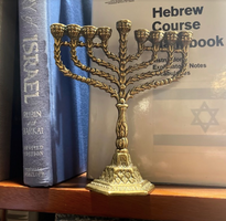 menorah vintage judaica